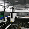 FL-L2040FH-30000-Raycus Установка лазерной резки для листового металла с кабинетной защитой
