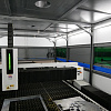 FL-L1530FHR-30000-D350-Raycus Закрытый лазерный станок для резки листового металла с труборезом